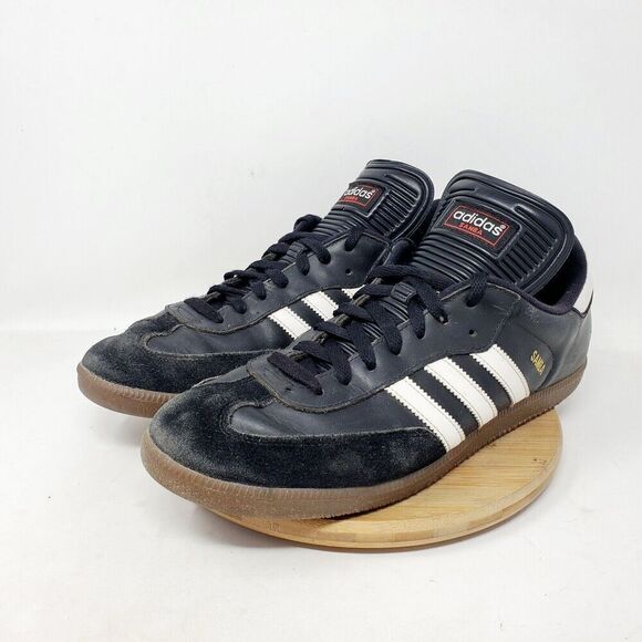 Adidas Samba‎ OG Shoes Mens 12 Classic Black Soccer Low Turf Indoor Sneaker - Picture 2 of 12